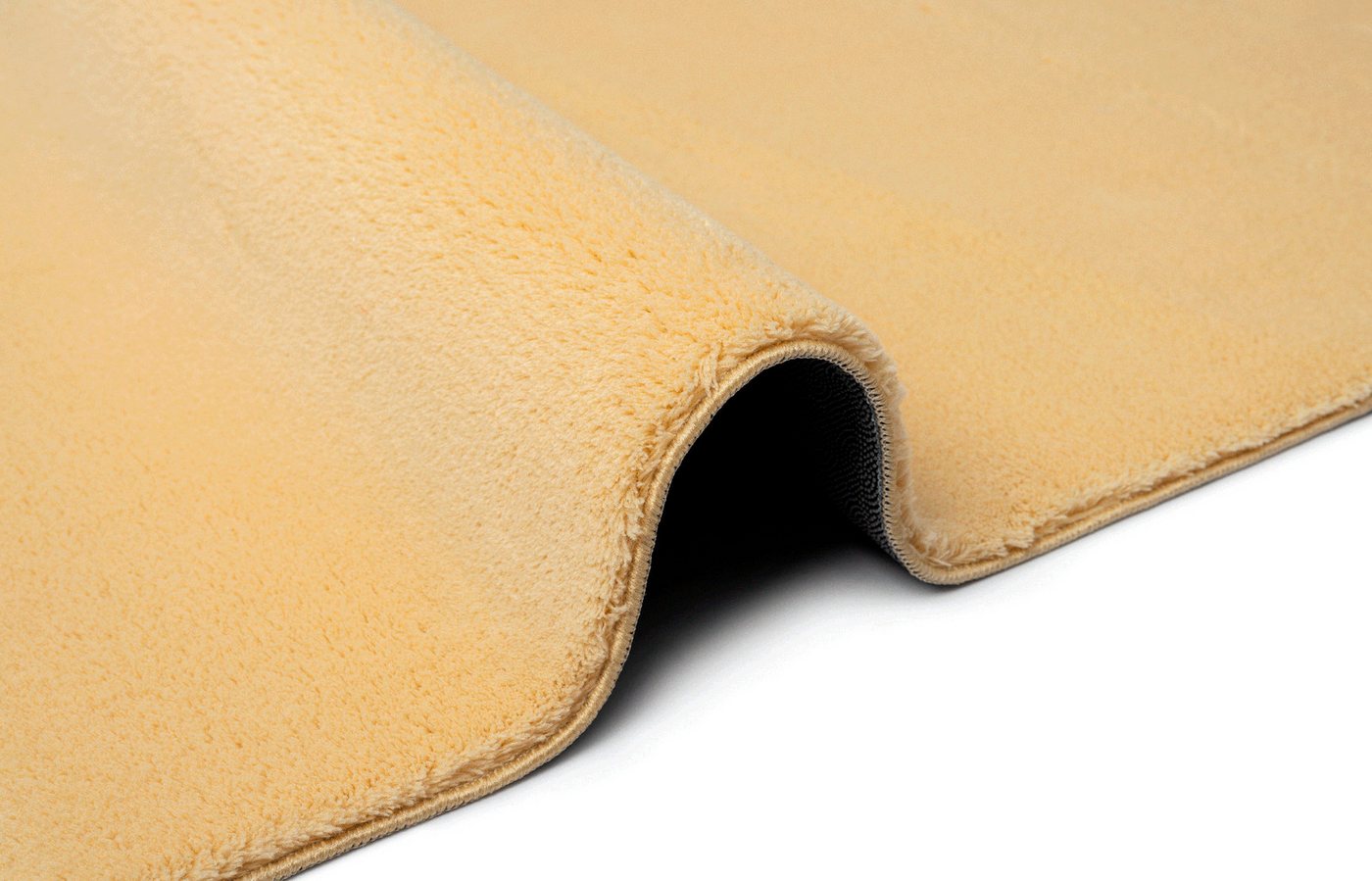 the carpet Teppich kuschelig & Super Soft, Anti-Rutsch Unterseite, rund, Höhe: 16 mm, Waschbar bis 30 Grad, Felloptik, Wohnzimmer Teppich, Kundenliebling – Bild 4 von 5