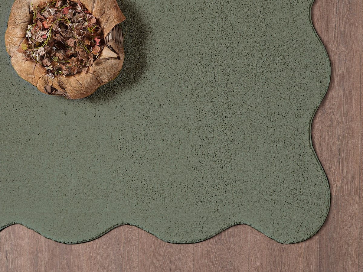 the carpet Teppich kuschelig & Super Soft, Anti-Rutsch Unterseite, wellenförmig, Höhe: 16 mm, Waschbar bis 30 Grad, Felloptik, Wohnzimmer Teppich, Kundenlieblin – Bild 5 von 5