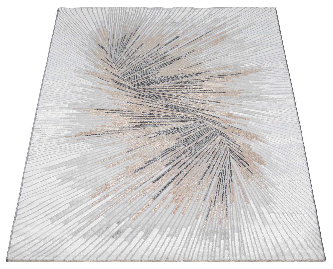 the carpet Teppich Mila, rechteckig, Höhe: 8 mm, moderner Wohnzimmer Teppich elegant glänzender Flor – Bild 2 von 5