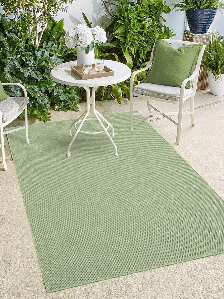 the carpet Teppich Mistra, rechteckig, Höhe: 10 mm, moderner robuster In und Outdoor Teppich – Bild 4 von 5