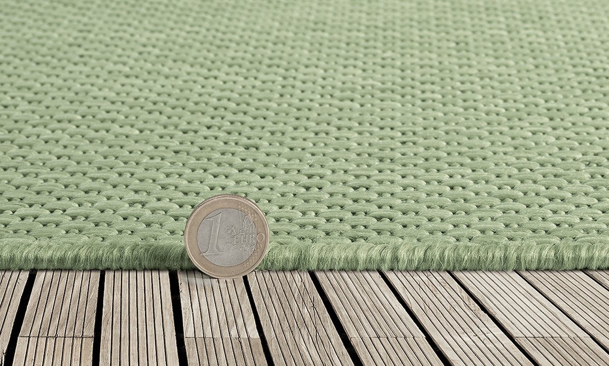 the carpet Teppich Mistra, rechteckig, Höhe: 10 mm, moderner robuster In und Outdoor Teppich – Bild 4 von 5