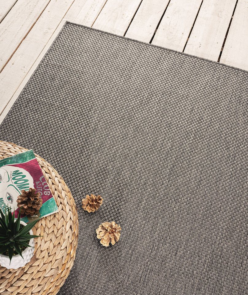 the carpet Teppich Mistra, rechteckig, Höhe: 10 mm, moderner robuster In und Outdoor Teppich – Bild 4 von 5