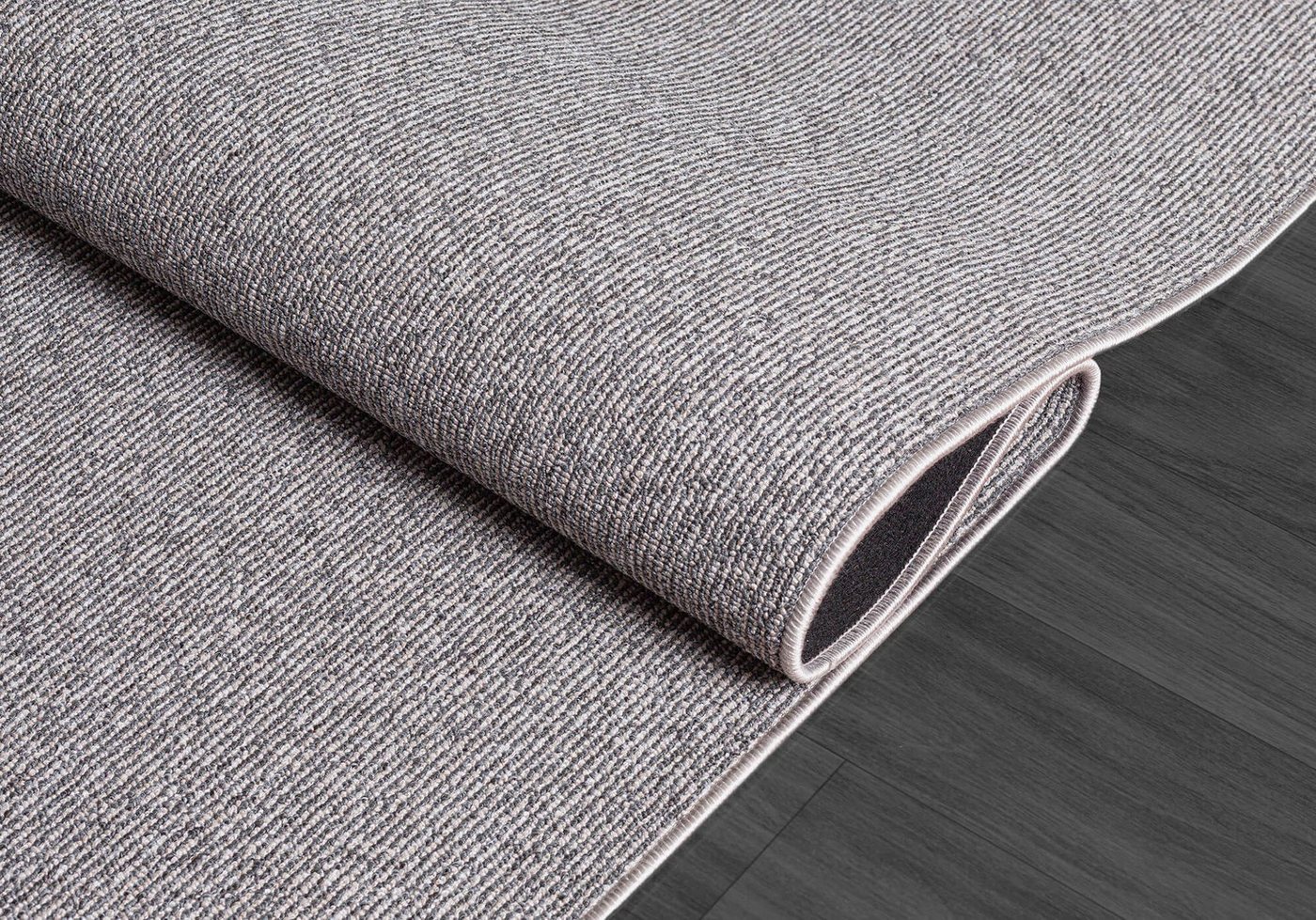 the carpet Teppich Natal, rechteckig, Höhe: 5 mm, Wohnzimmer Teppich robust Filz-Rücken – Bild 5 von 5
