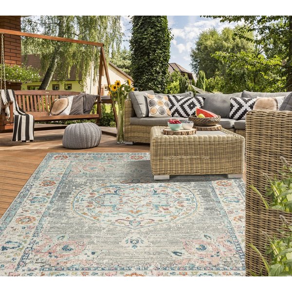 the carpet Teppich Palma, rechteckig, Höhe: 4 mm, Outdoor moderner robuster In und Outdoor Teppich