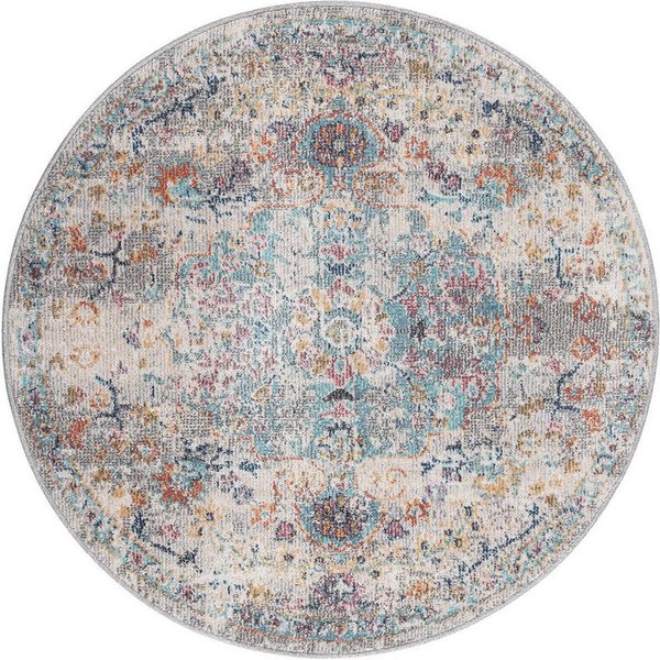 the carpet Teppich Palma, rund, Höhe: 4 mm, Outdoor moderner robuster In und Outdoor Teppich