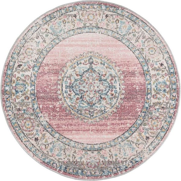 the carpet Teppich Palma Orient, rund, Höhe: 4 mm, Outdoor moderner robuster In und Outdoor Teppich