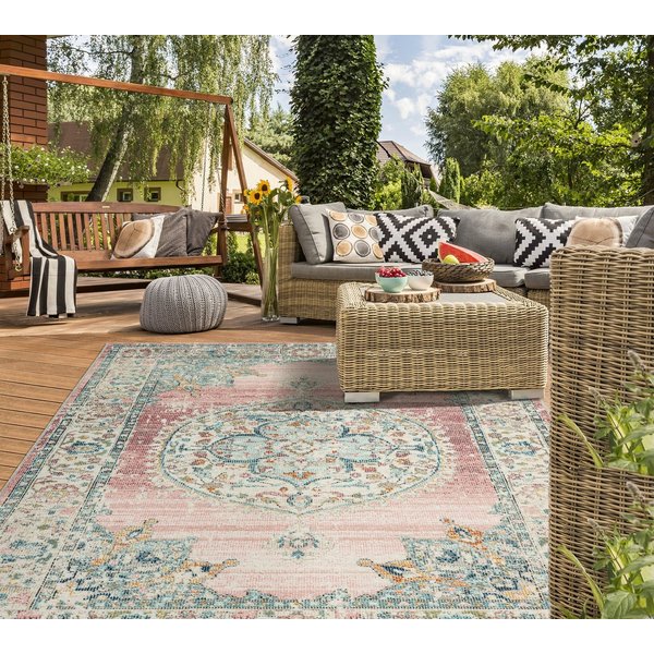 the carpet Teppich Palma, rechteckig, Höhe: 4 mm, Outdoor moderner robuster In und Outdoor Teppich