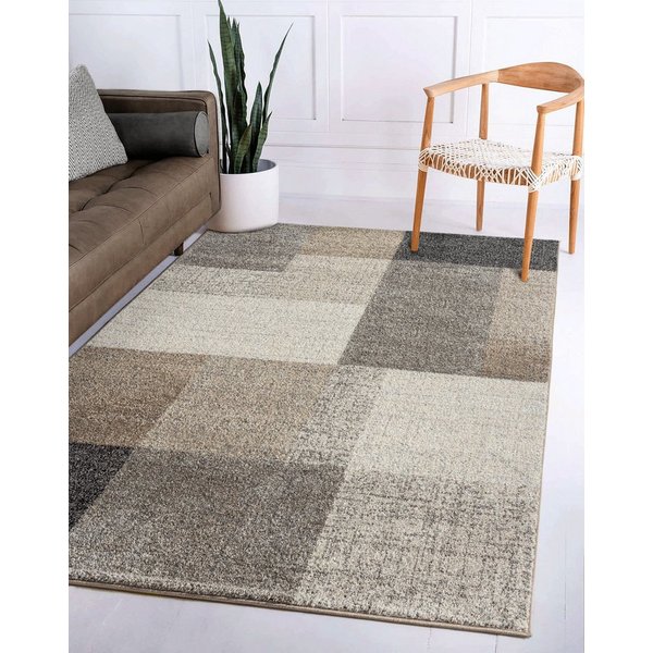 the carpet Teppich Pearl, rechteckig, Höhe: 11 mm, moderner dichter Wohnzimmer Teppich Konturenschnitt