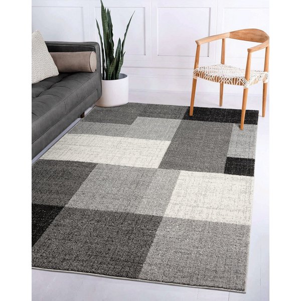 the carpet Teppich Pearl, rechteckig, Höhe: 11 mm, moderner dichter Wohnzimmer Teppich Konturenschnitt