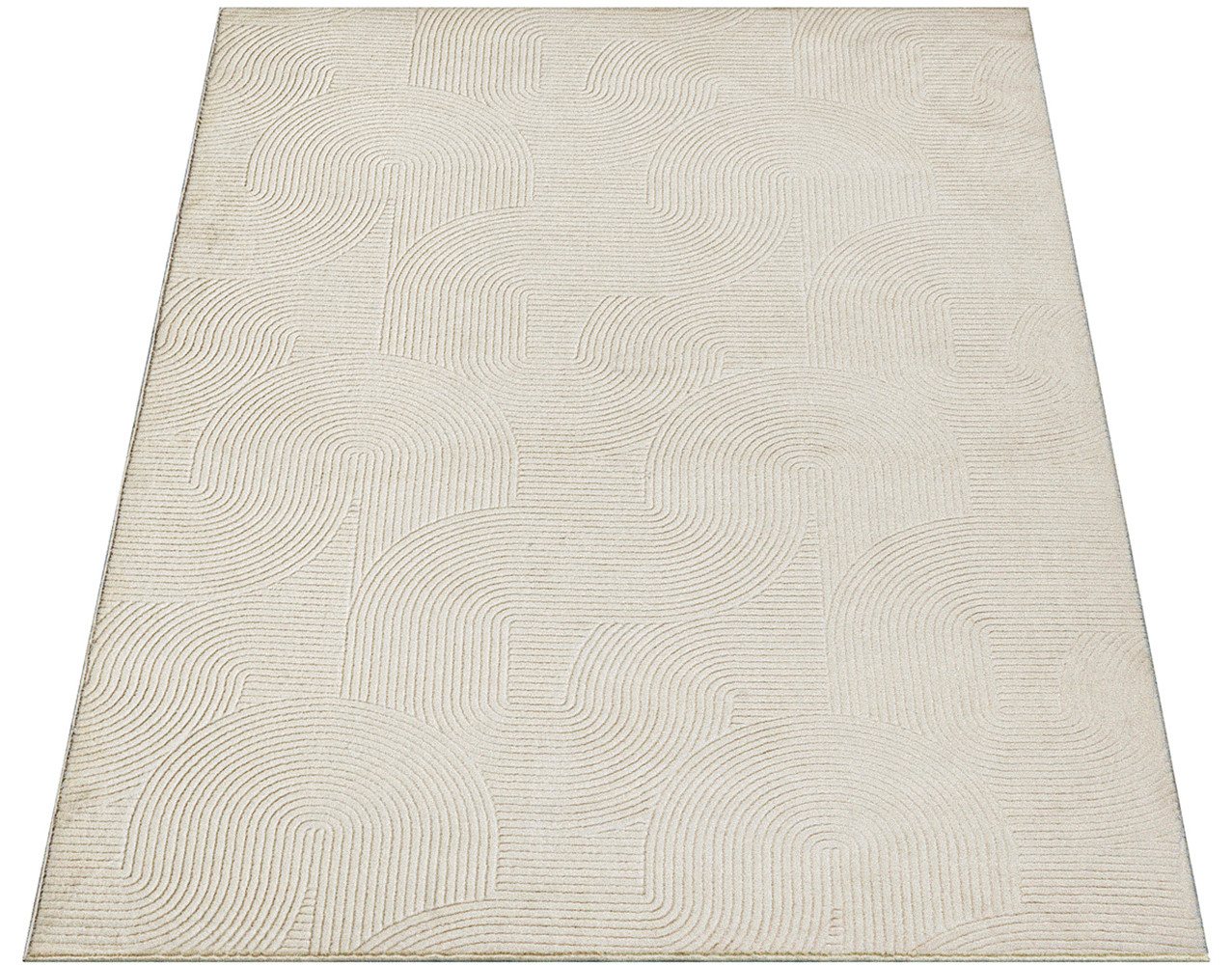 the carpet Teppich Rio, rechteckig, Höhe: 8 mm, weicher Wohnzimmer Teppich rutschfest 3D-Optik – Bild 3 von 5
