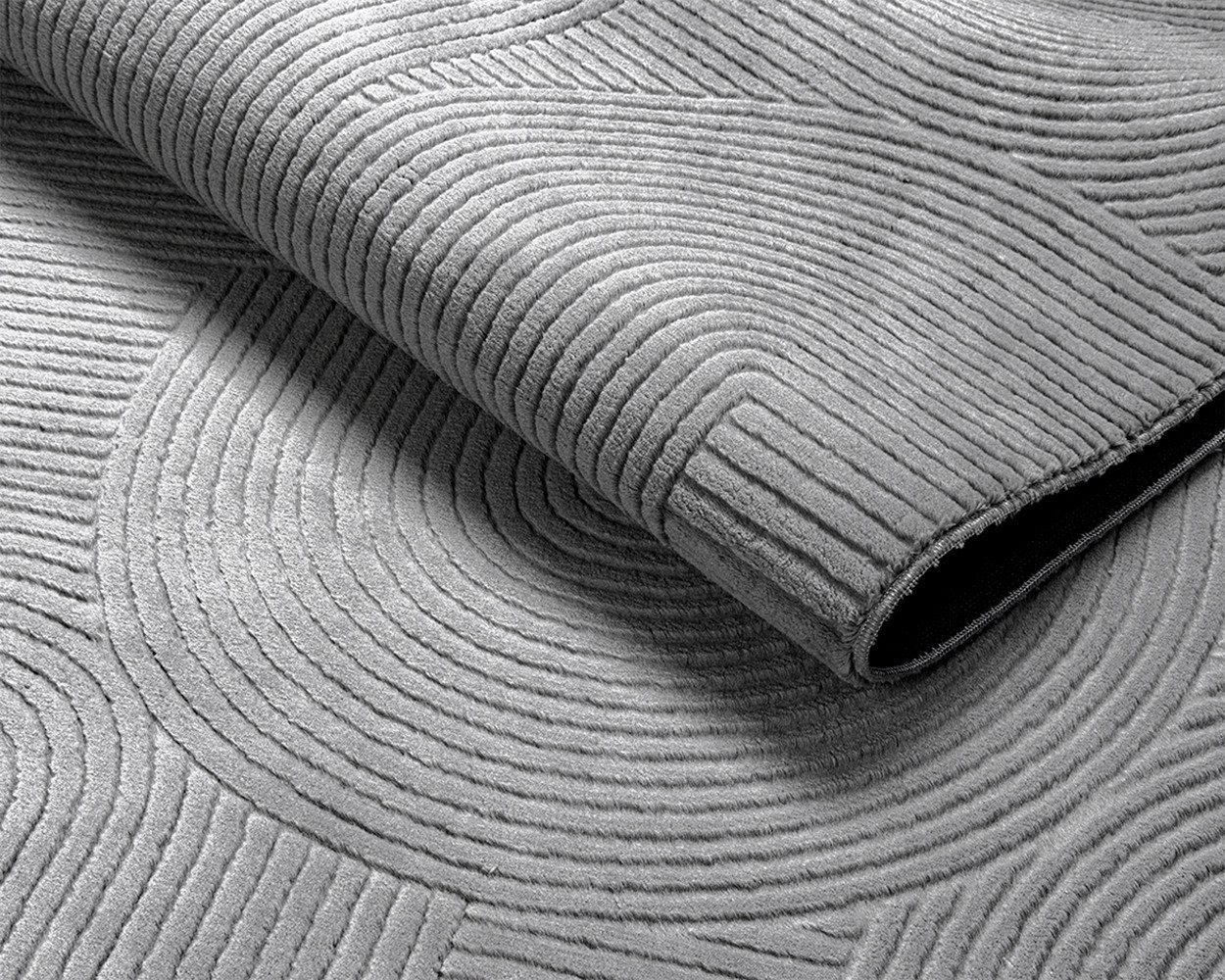 the carpet Teppich Rio, rechteckig, Höhe: 8 mm, weicher Wohnzimmer Teppich rutschfest 3D-Optik – Bild 4 von 5
