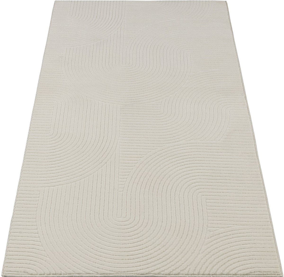 the carpet Teppich Rio, rechteckig, Höhe: 8 mm, weicher Wohnzimmer Teppich rutschfest 3D-Optik – Bild 3 von 5