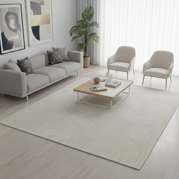 the carpet Teppich Rio, rechteckig, Höhe: 8 mm, weicher Wohnzimmer Teppich rutschfest 3D-Optik