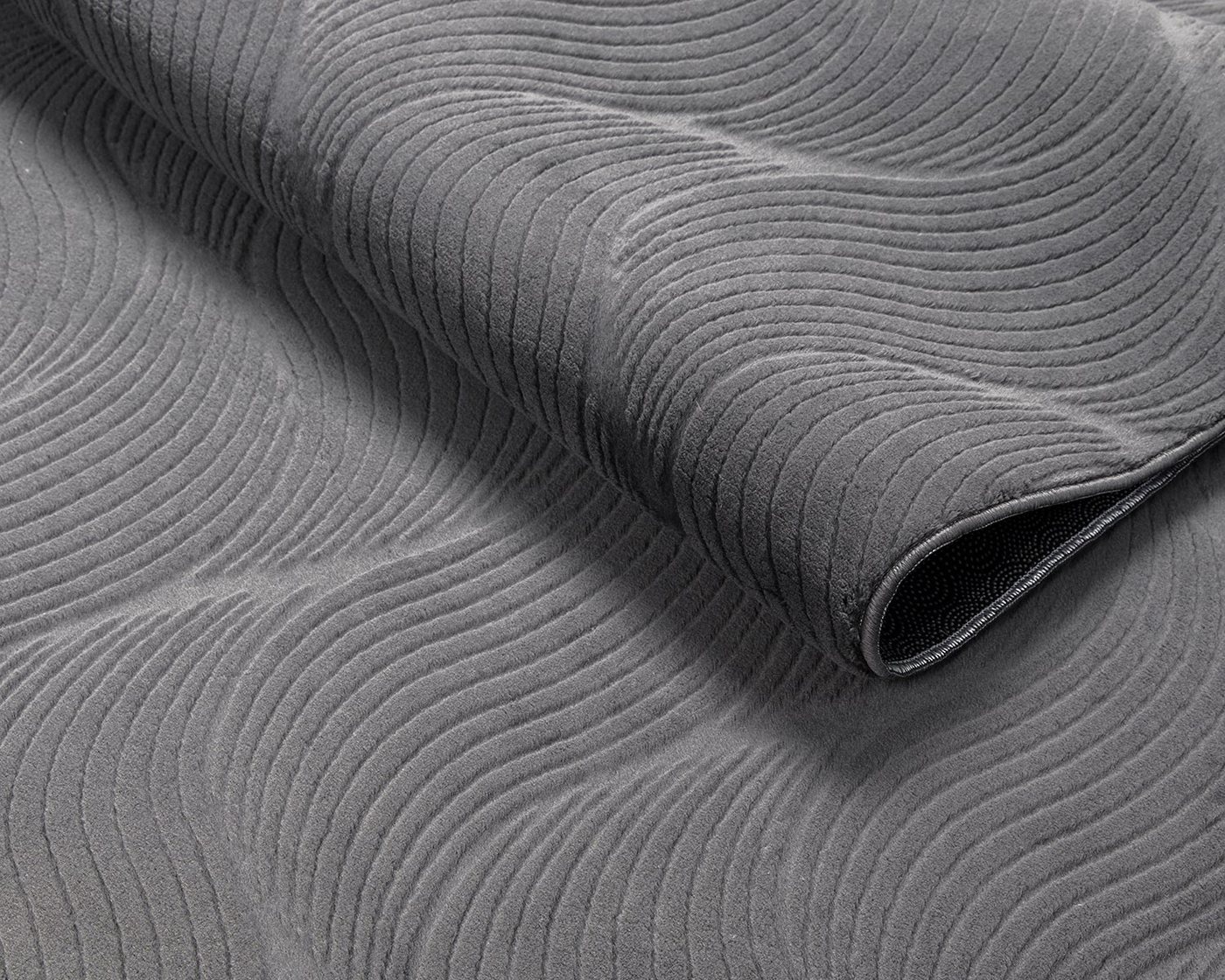 the carpet Teppich Rio, rechteckig, Höhe: 8 mm, weicher Wohnzimmer Teppich rutschfest 3D-Optik – Bild 4 von 5