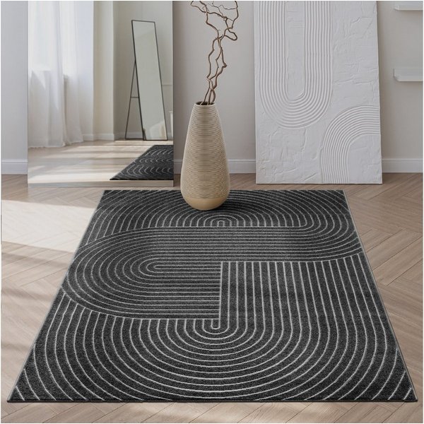 the carpet Teppich Santo Plus, rechteckig, Höhe: 5 mm, Plus moderner robuster In und Outdoor Teppich