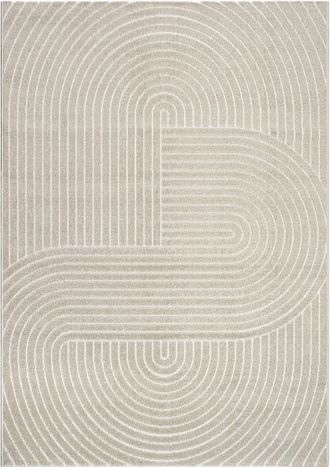 the carpet Teppich Santo Plus, rechteckig, Höhe: 5 mm, Plus moderner robuster In und Outdoor Teppich – Bild 2 von 5