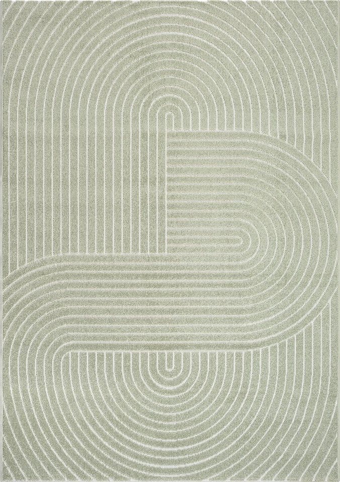 the carpet Teppich Santo Plus, rechteckig, Höhe: 5 mm, Plus moderner robuster In und Outdoor Teppich – Bild 2 von 5
