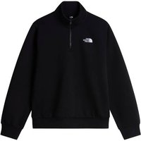 THE NORTH FACE Damen Pullover lg.Arm Da W EVOLUTION SIMPLE DOME REGULAR 1/4 ZIP, Größe XS in Schwarz