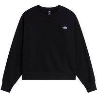THE NORTH FACE Damen Pullover lg.Arm Da W TNF ESSENTIAL SIMPLE DOME BOXY OS CREW, Größe M in Schwarz