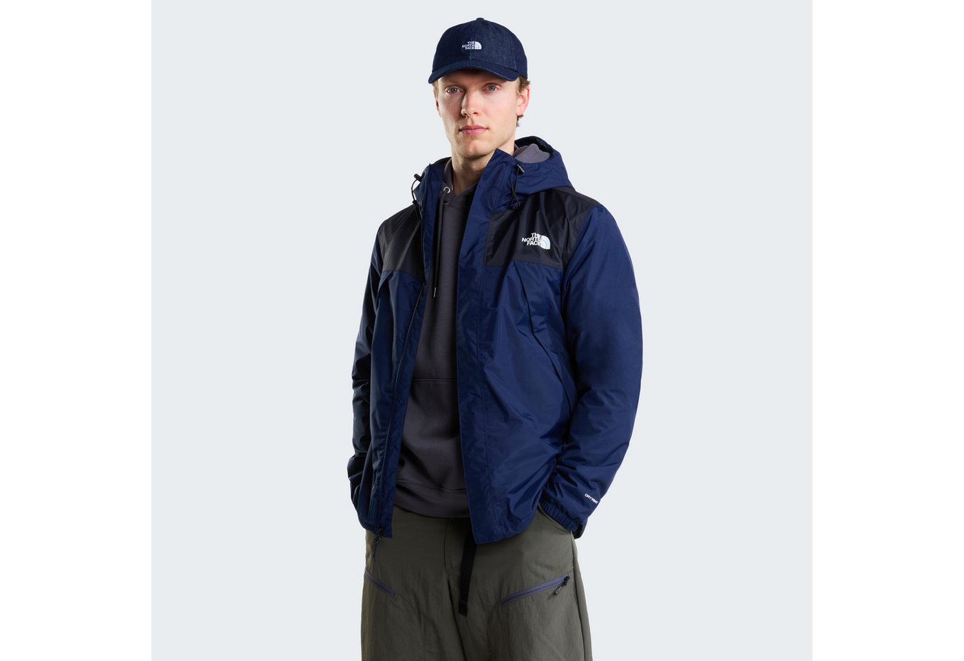 The North Face Funktionsjacke Antora mit Windschutzblende, winddicht, wasserdicht, atmungsaktiv – Bild 2 von 5