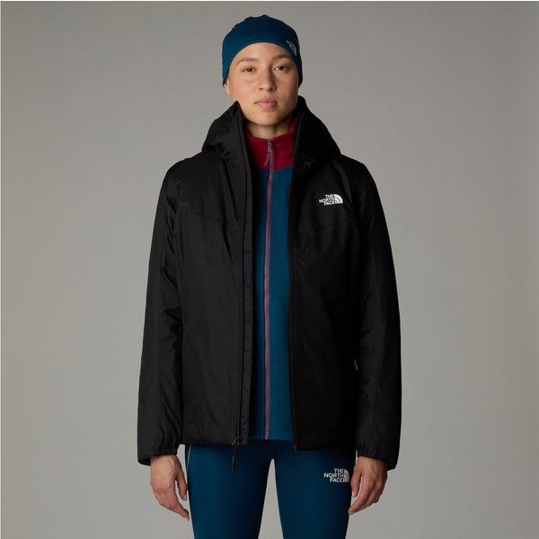 The North Face Funktionsjacke W QUEST INSULATED JACKET mit Kapuze, wasserabweisend, wasserdicht, winddicht, atmungsaktiv