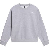 THE NORTH FACE Herren Pullover lg.Arm He/Uni M TNF ESSENTIAL SIMPLE DOME RELAXED CREW, Größe L in Grau