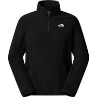 THE NORTH FACE Herren Pullover M GLACIER FLEECE 1/4 ZIP JACKET, Größe M in Schwarz