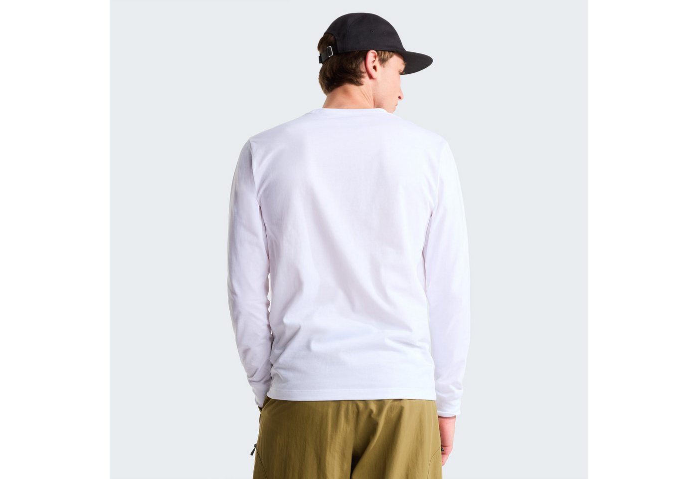 The North Face Langarmshirt M EVOLUTION SIMPLE DOME REGULAR LONG SLE mit Rundhalsausschnitt, reguläre Passform, aus Baumwollmischung – Bild 2 von 5