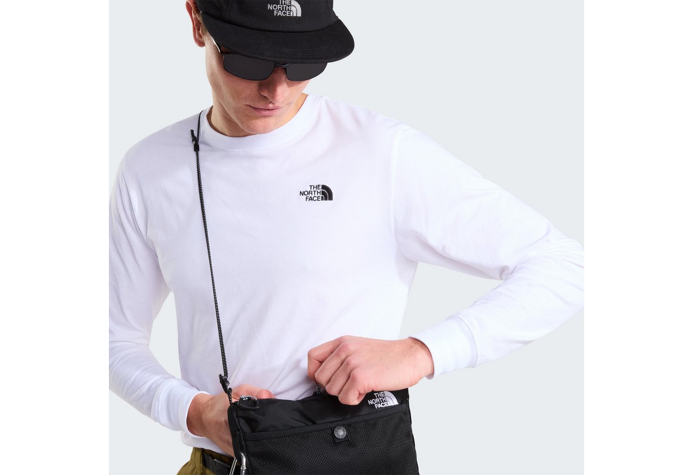 The North Face Langarmshirt M EVOLUTION SIMPLE DOME REGULAR LONG SLE mit Rundhalsausschnitt, reguläre Passform, aus Baumwollmischung – Bild 3 von 5