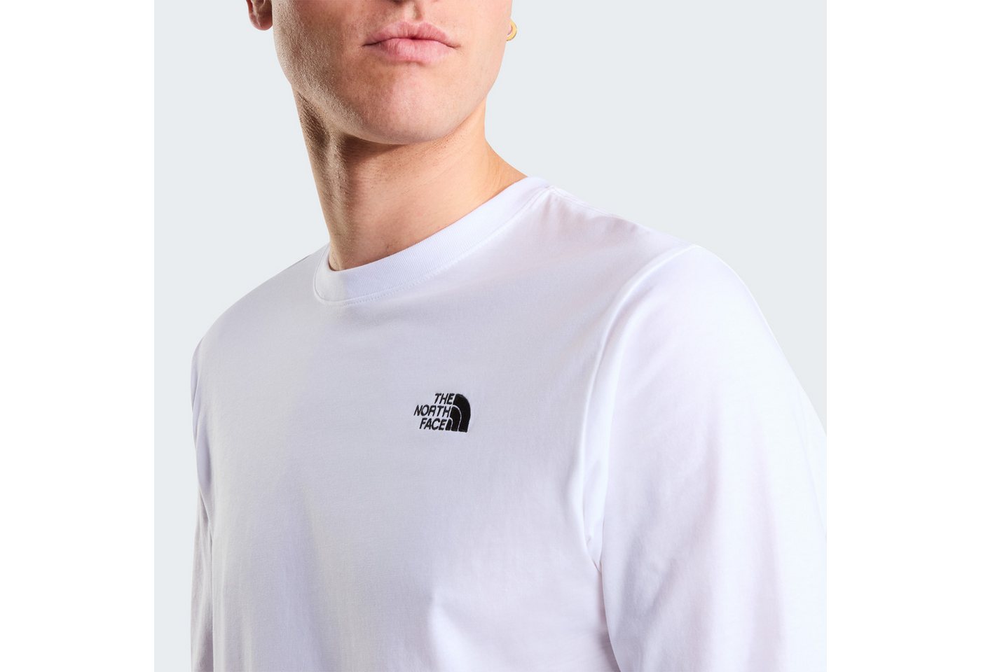 The North Face Langarmshirt M EVOLUTION SIMPLE DOME REGULAR LONG SLE mit Rundhalsausschnitt, reguläre Passform, aus Baumwollmischung – Bild 4 von 5