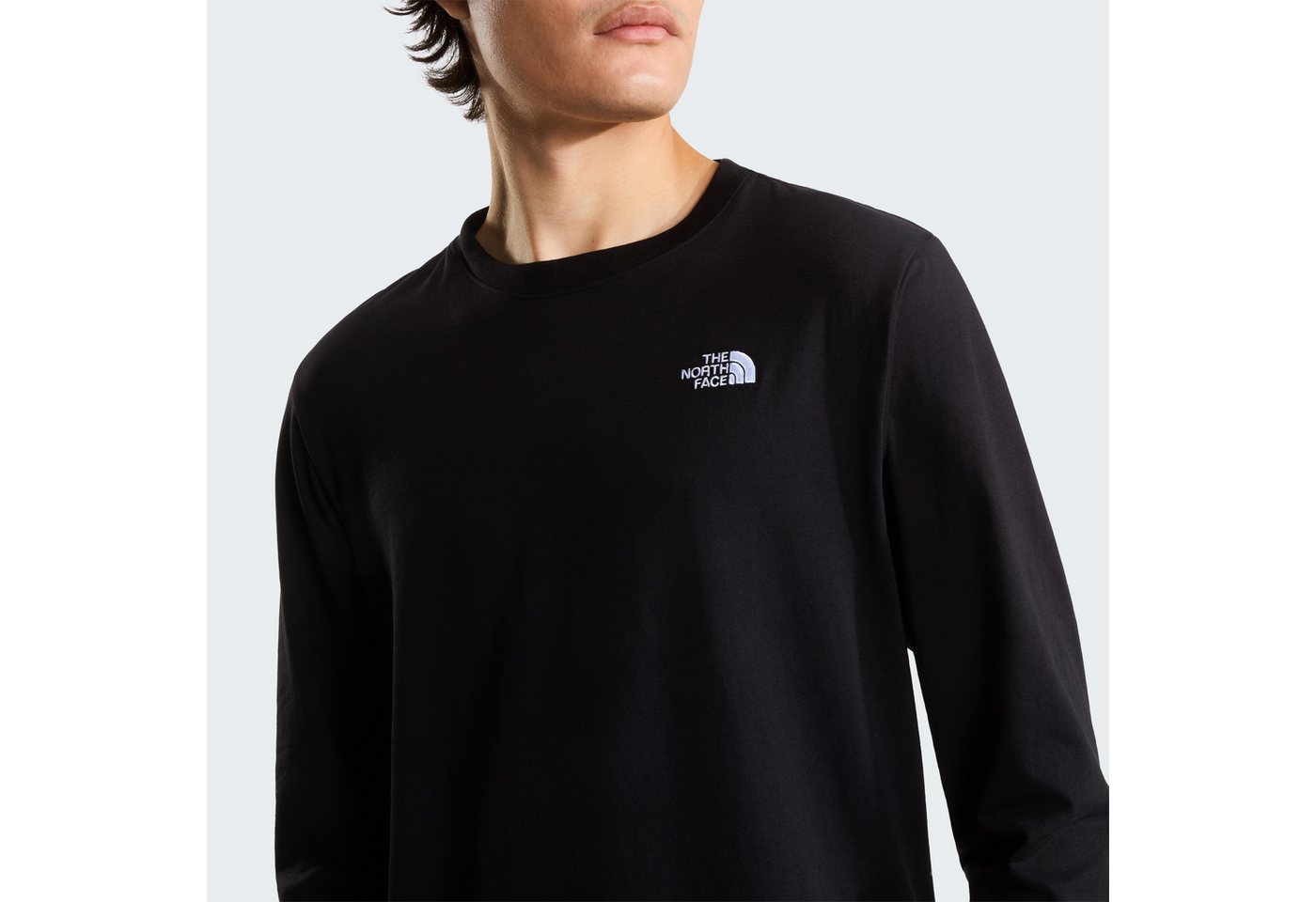 The North Face Langarmshirt M EVOLUTION SIMPLE DOME REGULAR LONG SLE mit Rundhalsausschnitt, reguläre Passform, aus Baumwollmischung – Bild 4 von 5