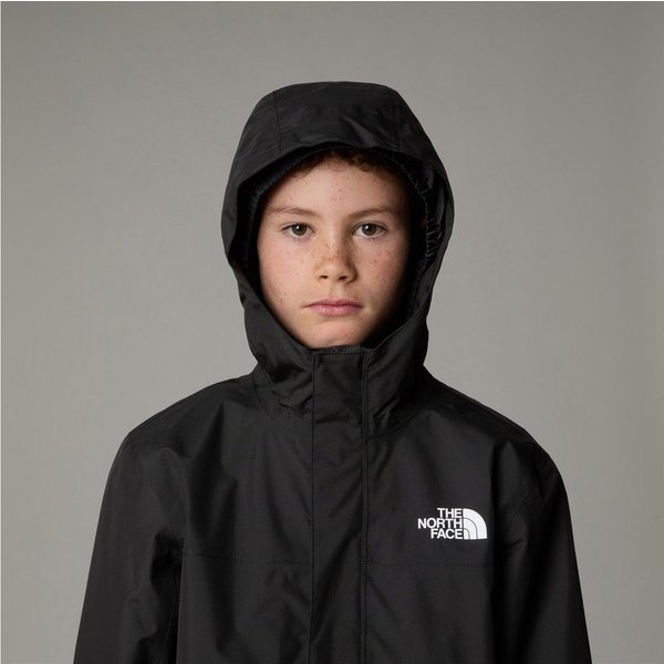 The North Face Regenjacke ANTORA RAIN JACKET mit Kapuze und hochschließendem Kragen, wasserdicht und winddicht