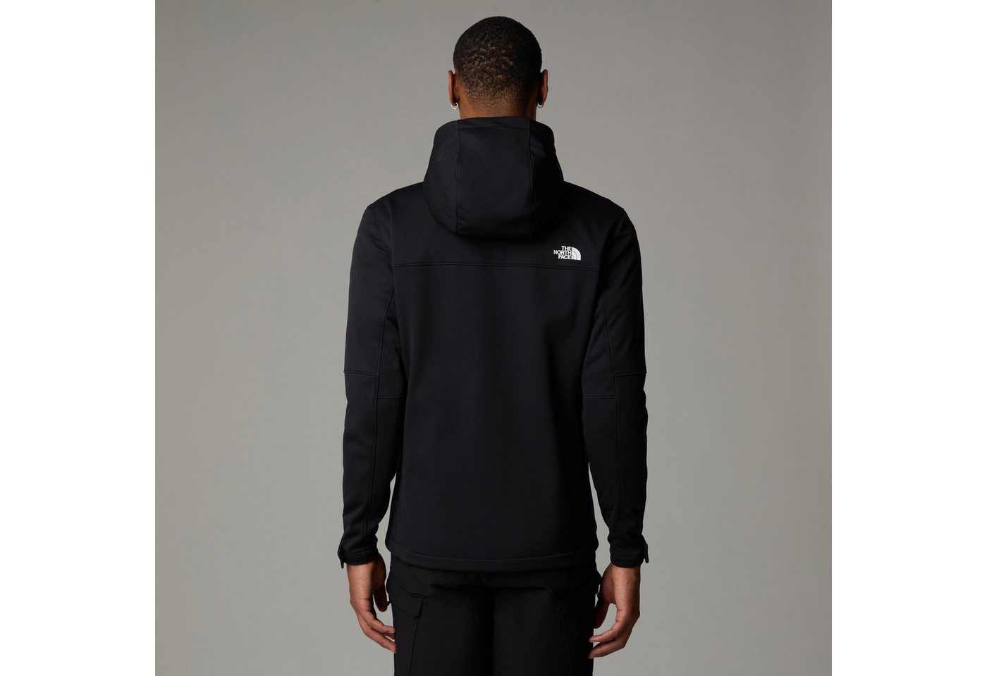 The North Face Softshelljacke sportlicher Stil, für Outdoor-Aktivitäten, mit abnehmbarer Kapuze – Bild 3 von 5