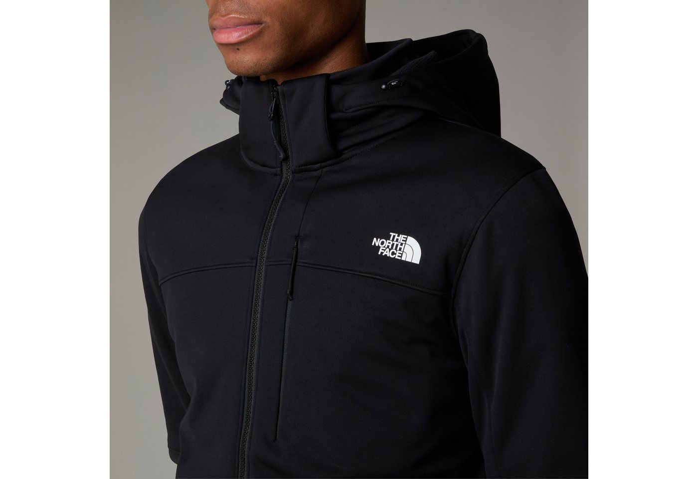 The North Face Softshelljacke sportlicher Stil, für Outdoor-Aktivitäten, mit abnehmbarer Kapuze – Bild 5 von 5