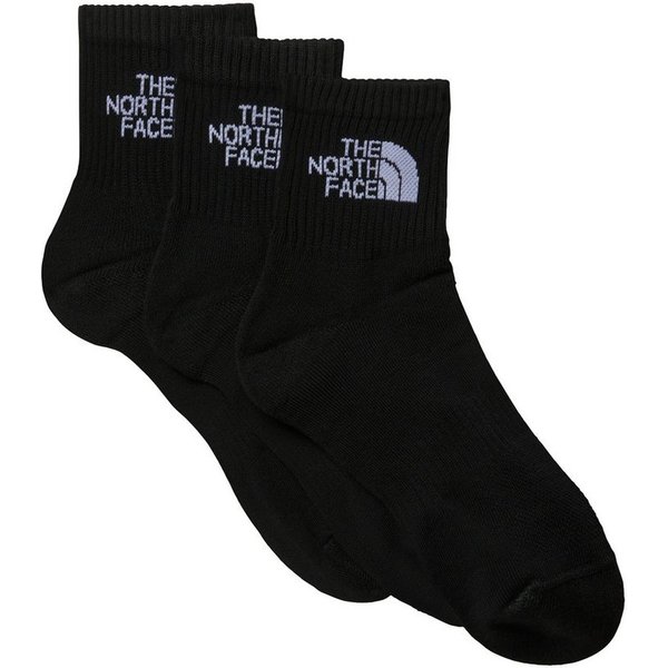 The North Face Sportsocken Packung (Packung, 3-Paar) 3er-Pack, mit Logostickerei, aus Polyester, Polyamid und Elasthan