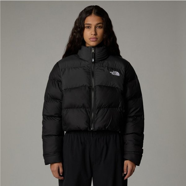 The North Face Steppjacke mit Reißverschluss, winddichtes Obermaterial aus Polyester