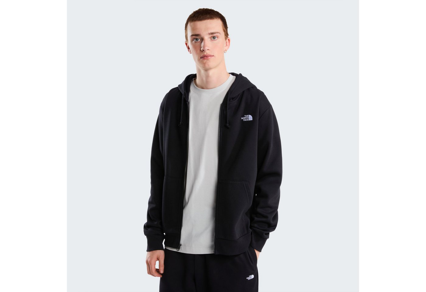 The North Face Sweatjacke M EVOLUTION SIMPLE DOME REGULAR FULL ZIP mit durchgehendem Reißverschluss, Langarm-Ausführung, gerader Schnitt – Bild 2 von 5