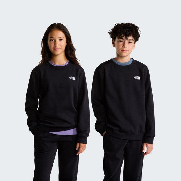The North Face Sweatshirt TEEN EVOLUTION SIMPLE DOME CREW mit sportlichem Stil, aus Baumwoll-Polyester-Mix