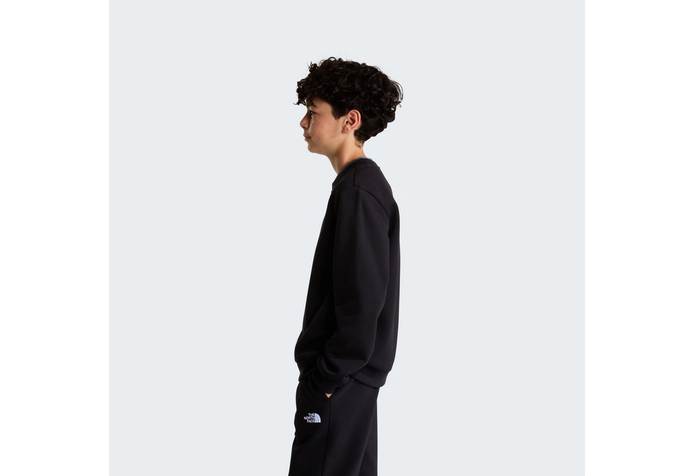 The North Face Sweatshirt TEEN EVOLUTION SIMPLE DOME CREW mit sportlichem Stil, aus Baumwoll-Polyester-Mix – Bild 2 von 5