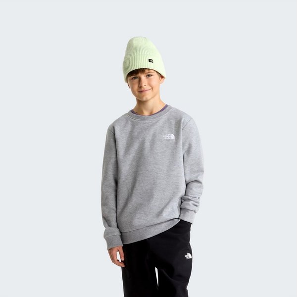 The North Face Sweatshirt TEEN EVOLUTION SIMPLE DOME CREW mit sportlichem Stil, aus Baumwoll-Polyester-Mix