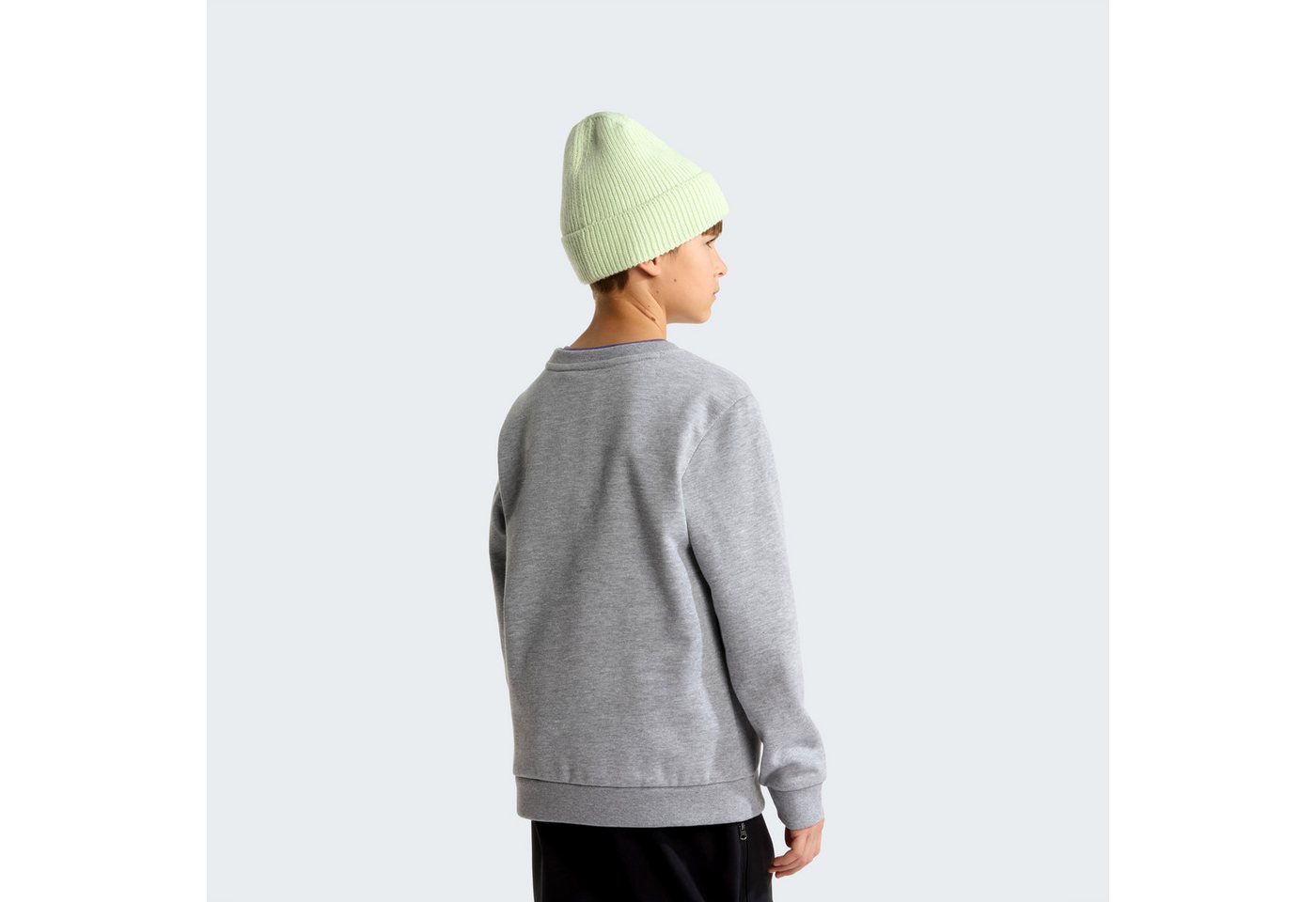 The North Face Sweatshirt TEEN EVOLUTION SIMPLE DOME CREW mit sportlichem Stil, aus Baumwoll-Polyester-Mix – Bild 2 von 5