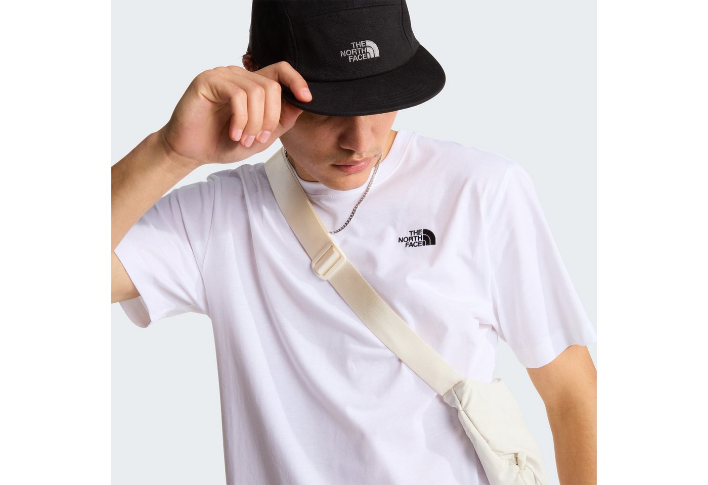 The North Face T-Shirt M EVOLUTION SIMPLE DOME REGULAR SHORT SL normale Passform, Kurzarm, sportlicher Stil – Bild 4 von 5