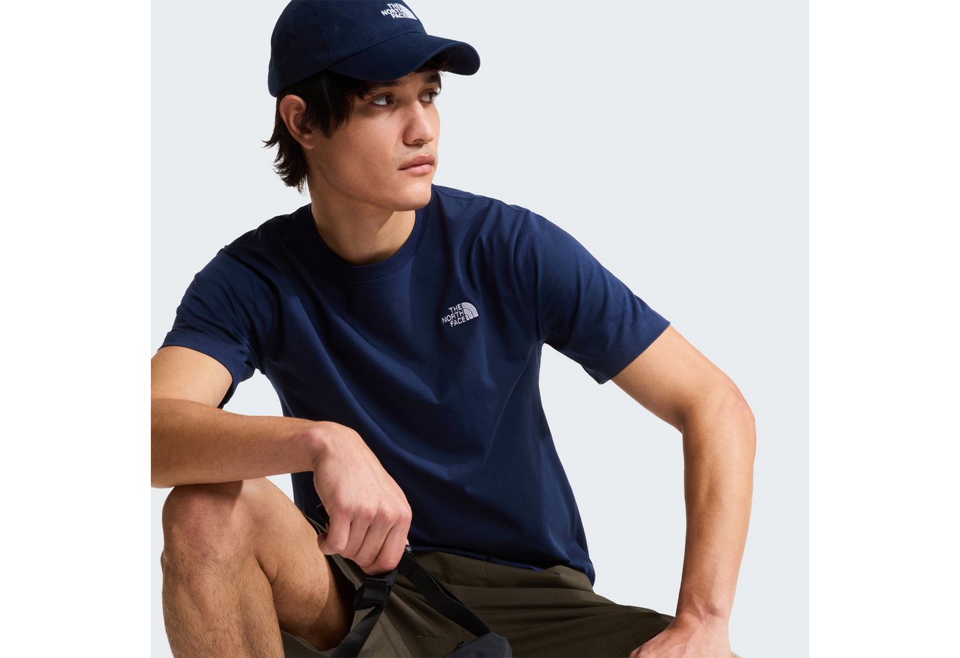 The North Face T-Shirt M EVOLUTION SIMPLE DOME REGULAR SHORT SL normale Passform, Kurzarm, sportlicher Stil – Bild 4 von 5