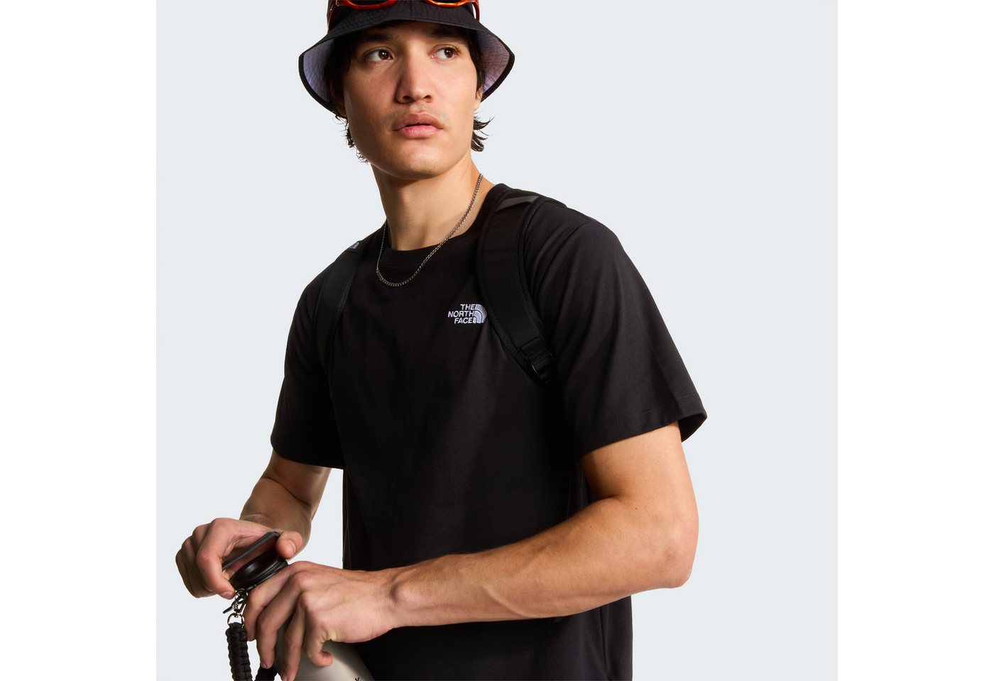 The North Face T-Shirt M EVOLUTION SIMPLE DOME REGULAR SHORT SL normale Passform, Kurzarm, sportlicher Stil – Bild 4 von 5