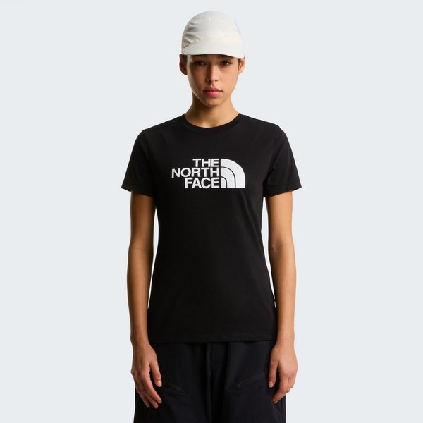 The North Face T-Shirt W EVOLUTION HALF DOME SLIM SHORT SLEEVE TEE schmaler Schnitt, kurze Ärmel, atmungsaktives Material