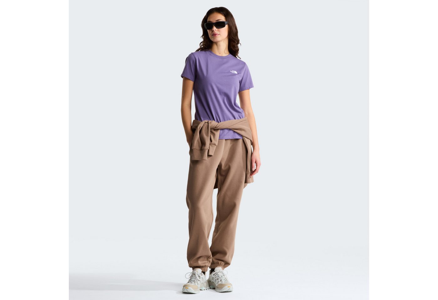 The North Face T-Shirt W EVOLUTION SIMPLE DOME SLM SHORT SLEEVE schmaler Schnitt, Kurzarm, für Wandern und Outdoor-Aktivitäten – Bild 3 von 5