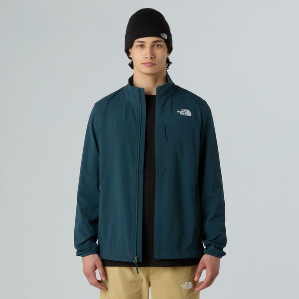 The North Face Windbreaker Nimble sportlicher Stil, atmungsaktiv, leichtes Softshellmaterial