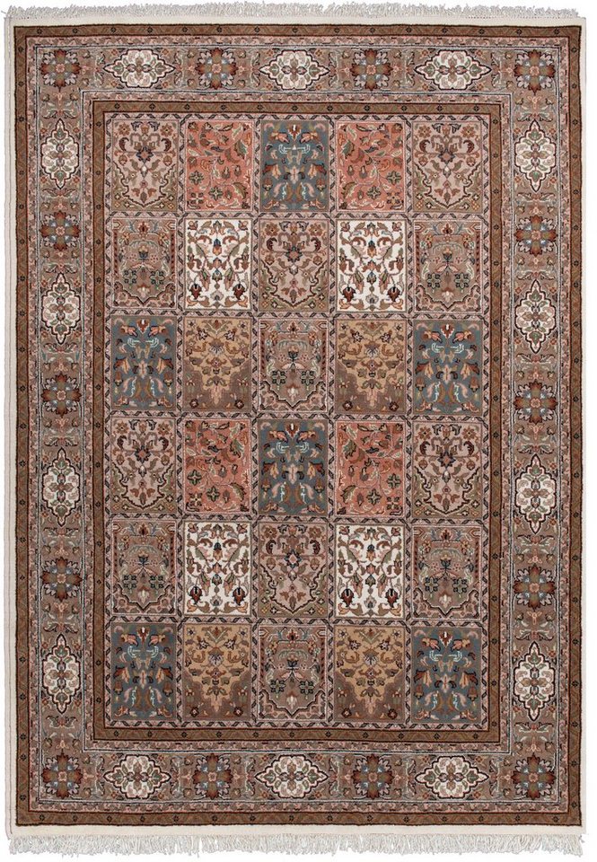 THEKO Orientteppich Benares Bachtiari, handgeknüpft, rechteckig, Höhe: 12 mm, reine Wolle, mit Fransen, Wohnzimmer – Bild 2 von 5