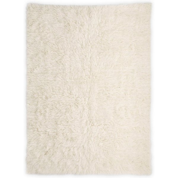 THEKO Wollteppich Flokos 1, rechteckig, Höhe: 40 mm, original griechischer Flokati, Hochflor, Uni Farben, reine Wolle