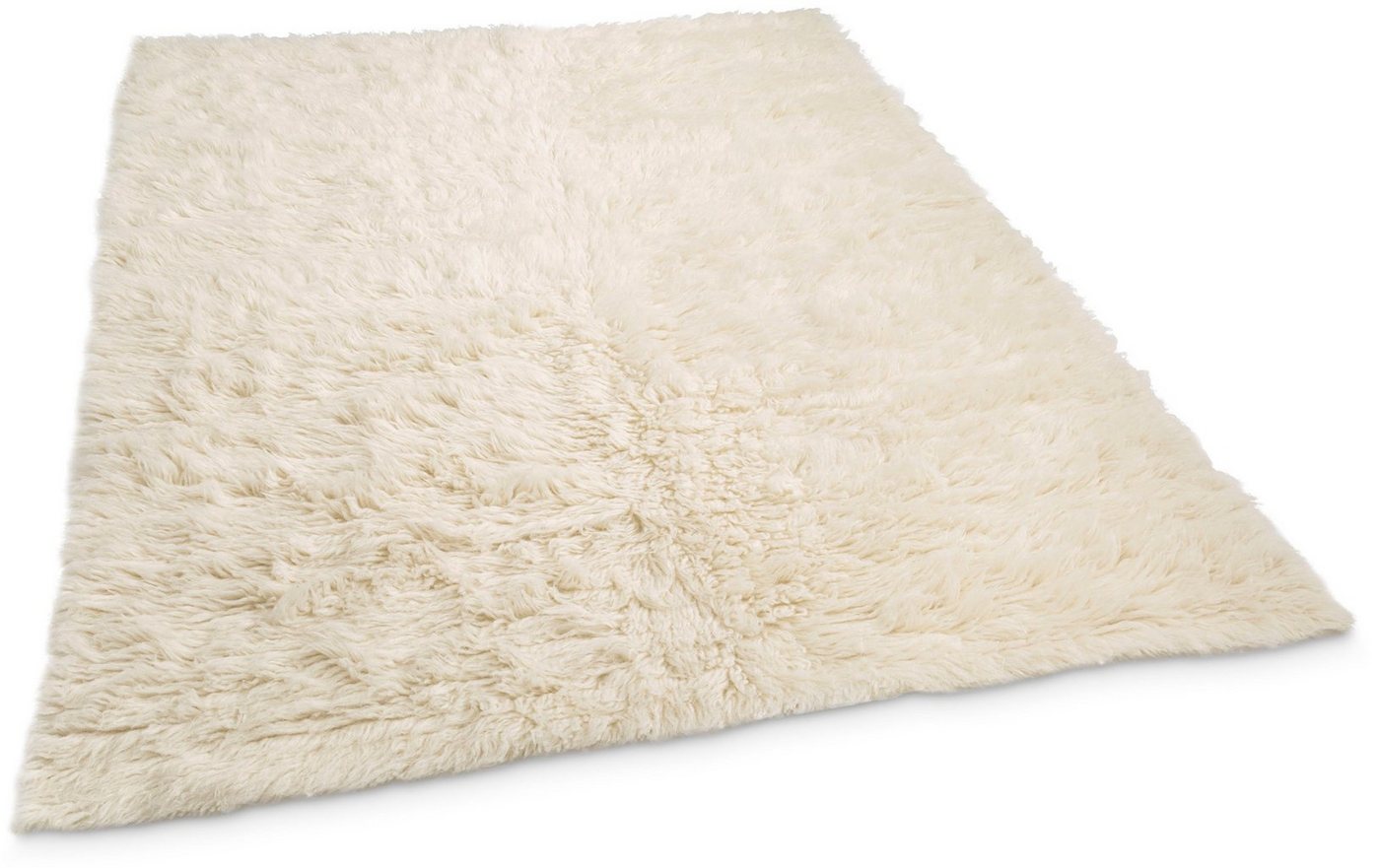THEKO Wollteppich Flokos 1, rechteckig, Höhe: 40 mm, original griechischer Flokati, Hochflor, Uni Farben, reine Wolle – Bild 3 von 5
